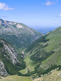 Foto von Mirco moretti entlang der Tour
