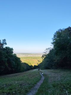 Foto von Enikő Herczeg entlang der Tour