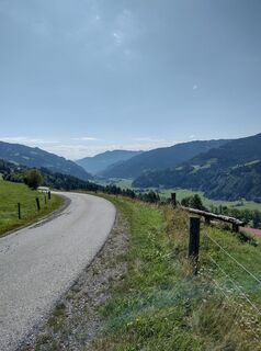 Photo de Peter Fasol le long du parcours