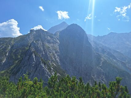 Foto von Sally entlang der Tour