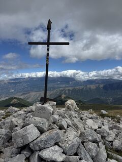 Foto de Paolo Casciani a lo largo del recorrido