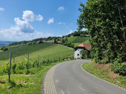 Foto von Alfred Modl entlang der Tour
