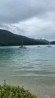 Foto de André Morgenstern a lo largo del recorrido