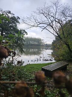 Photo de Myrthe le long du parcours