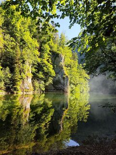 Foto von Sonja Herdeg entlang der Tour