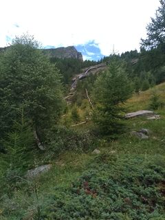 Foto von Fabio Salvini entlang der Tour