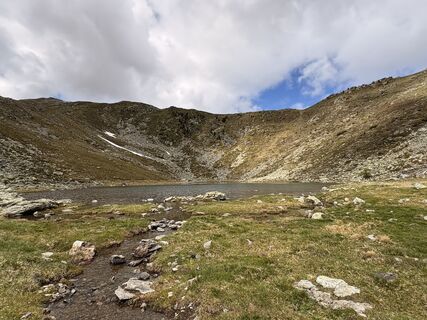 Photo de Michele Passante le long du parcours