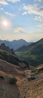 Fotografia z Martina Oitzinger na trase