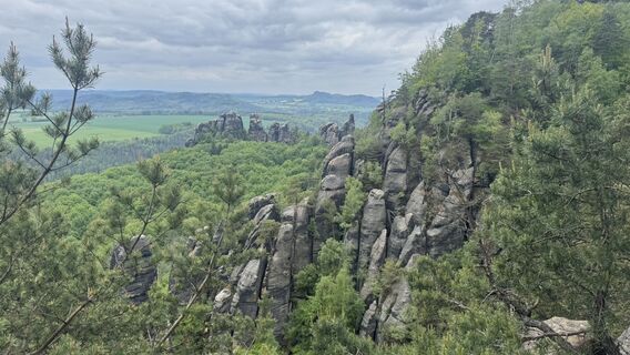 Foto von Reiner Hennemuth entlang der Tour