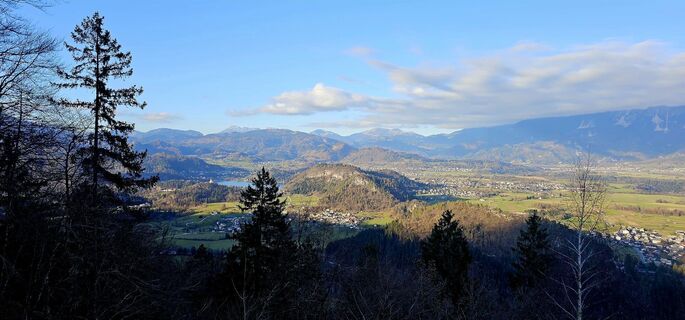 Foto von Srečko Lašič entlang der Tour