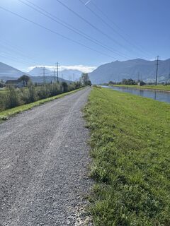 Foto de Ewald Zweifel a lo largo del recorrido