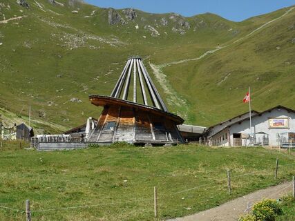 Das Munggaloch bei der Carmennahütte