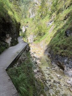 Foto von Nicole Burgstaller entlang der Tour