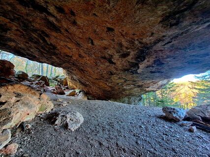 Fotografia z Markus Ortner na trase