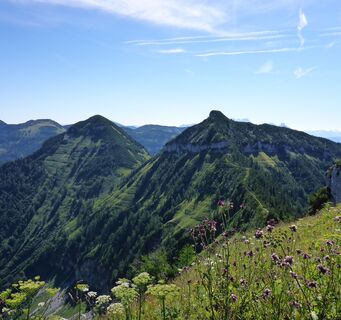 Grat zum Gipfel des Regenspitz