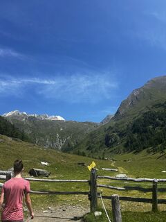 Photo de Josef Wohlgenannt le long du parcours