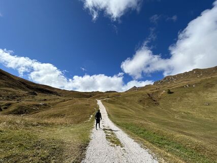Photo de Fromm-Nagy Kinga le long du parcours