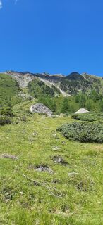 Photo de Sandra Schlatter le long du parcours