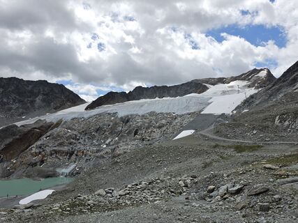 Photo de Gudrun Lippert le long du parcours