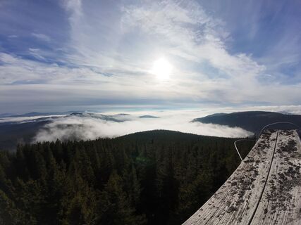 Foto von Dennis Buchmeier entlang der Tour