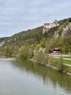 Foto de Rolf Mattes a lo largo del recorrido