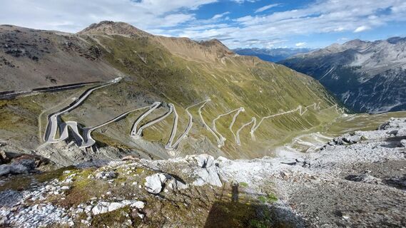 Foto fra Baszler Fritz underveis på turen
