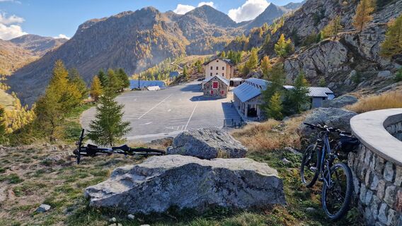 Fotografia z Fabrizi Mellano na trase