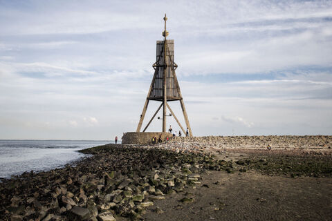 Kugelbake - Wahrzeichen von Cuxhaven