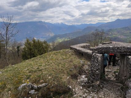 Foto von Stefano Fabi entlang der Tour