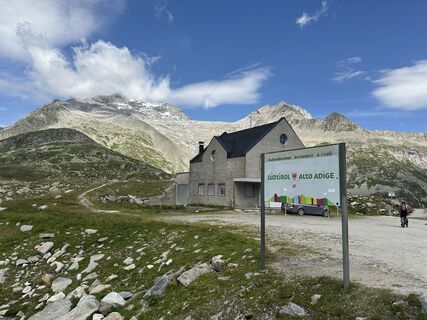 Foto von AB entlang der Tour
