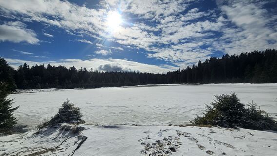 Foto von Mateja Rečnik entlang der Tour