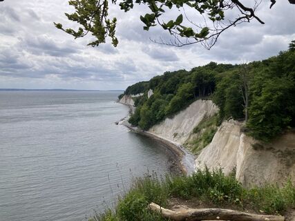 Foto de Helmut Scheurer a lo largo del recorrido