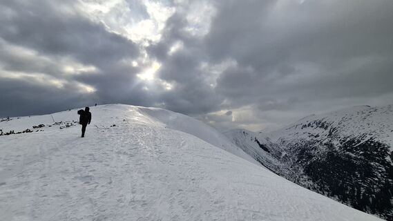 Foto von Dávid Mjartan entlang der Tour