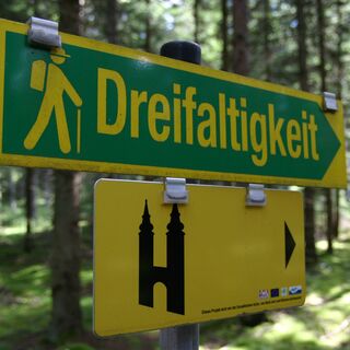 Wegweiser Dreifaltigkeit
