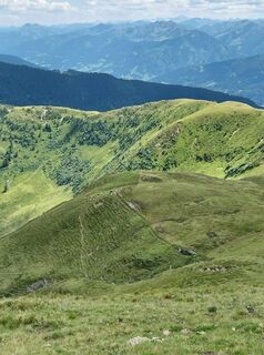 Foto de Franz Huettner Aigner a lo largo del recorrido