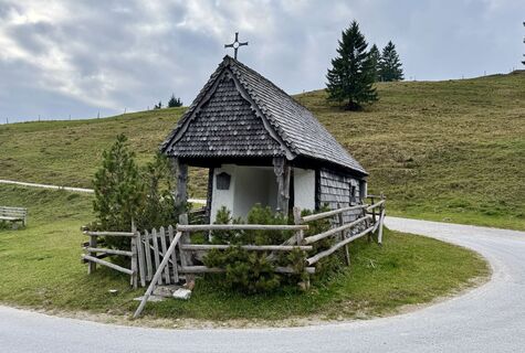 Foto de Evi Loidl a lo largo del recorrido