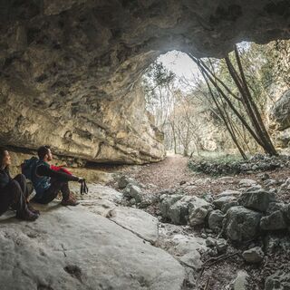 Wandern im Bosco Caproni
