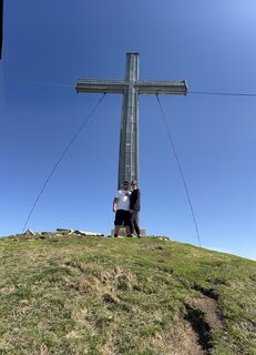 Foto de Manuel Prokesch a lo largo del recorrido