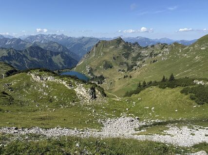 Foto de Günther Raßhofer a lo largo del recorrido