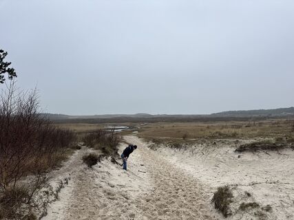 Zdjęcie z Walter Van Schagen wzdłuż trasy