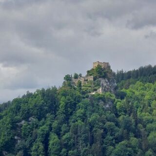Foto von Brigitte Binder entlang der Tour