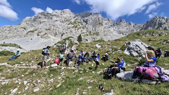 Foto de Sase Dinev a lo largo del recorrido