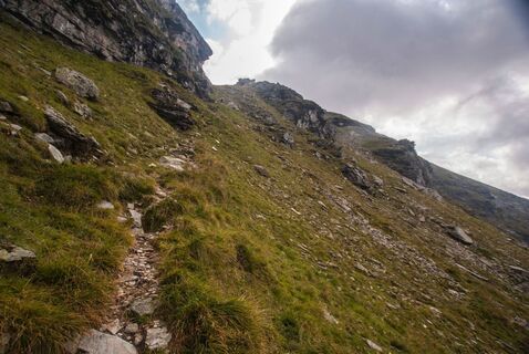 Aufstieg zur Neualmscharte