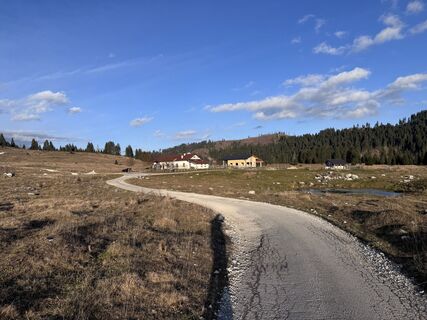 Fotografia z Davide bizzotto na trase