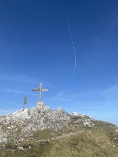 Foto von Caroline Hutter entlang der Tour