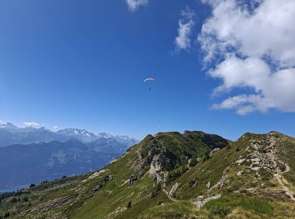 Foto von Pia entlang der Tour