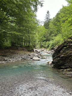 Foto von Lisa Stelzer entlang der Tour