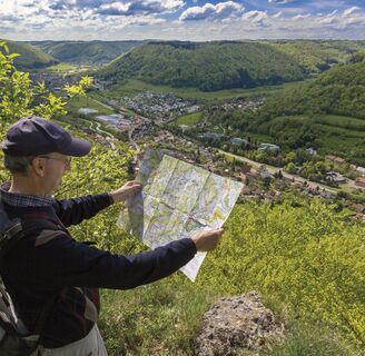 Wandern am Trauf entlang