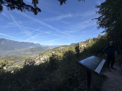 Foto von Matthias Opbacher entlang der Tour