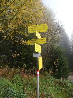 Wegkreuzung: Rax oder Schneealm?